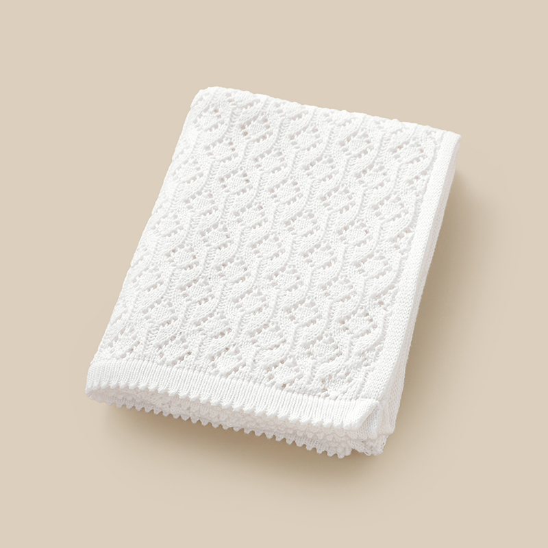 Baby Girl Nursery Quilt - Baby Blankets Knit 90*70cm Newborn Boy