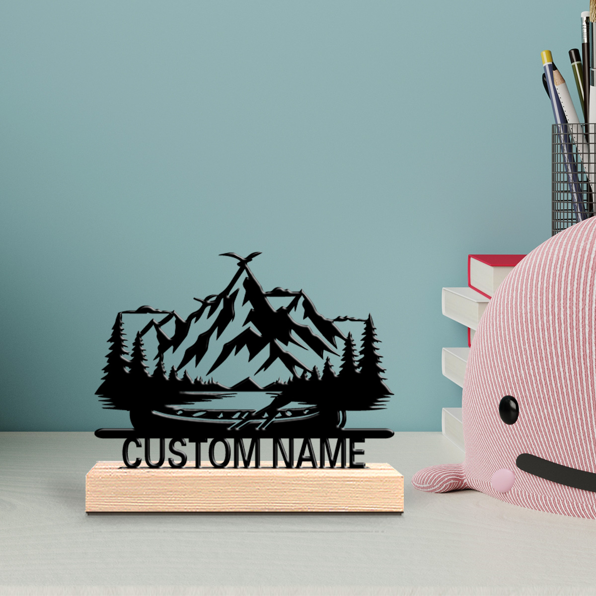 Baby Nursery Themes - 1pc Stylish Personalized Custom kayak Metal