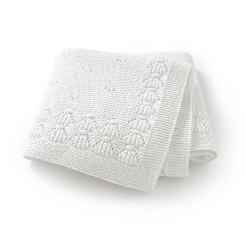 Baby Girl Nursery Quilt - 90X70cm Baby Cotton Blankets Newborn Infant