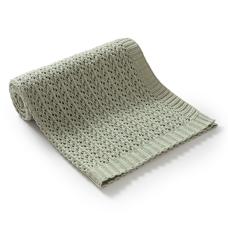 Baby Swaddle Blankets Knit 90* - Baby Girl Nursery Quilt ulasan dan harga
