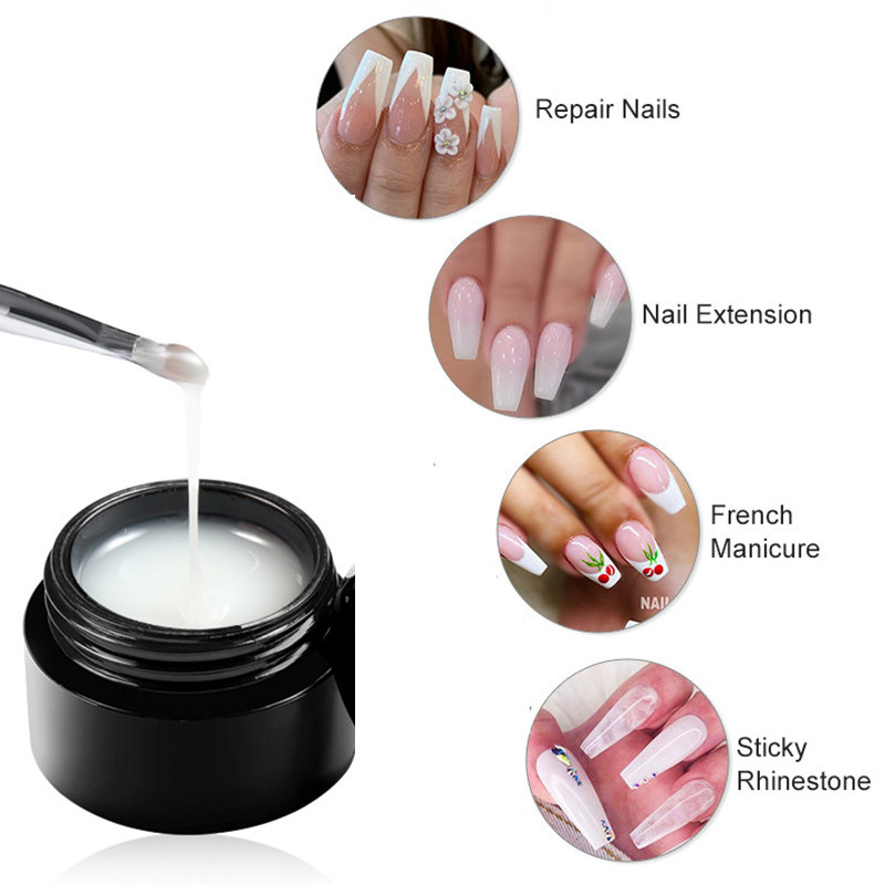 Baby Boomer Extension Nail Gel - Baby Nursery Jelly ulasan dan harga