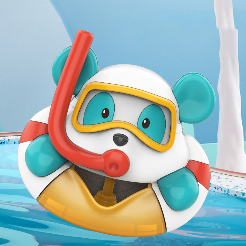 Bear Bath Bubble Maker with 12 - Baby Nursery Songs ulasan dan harga