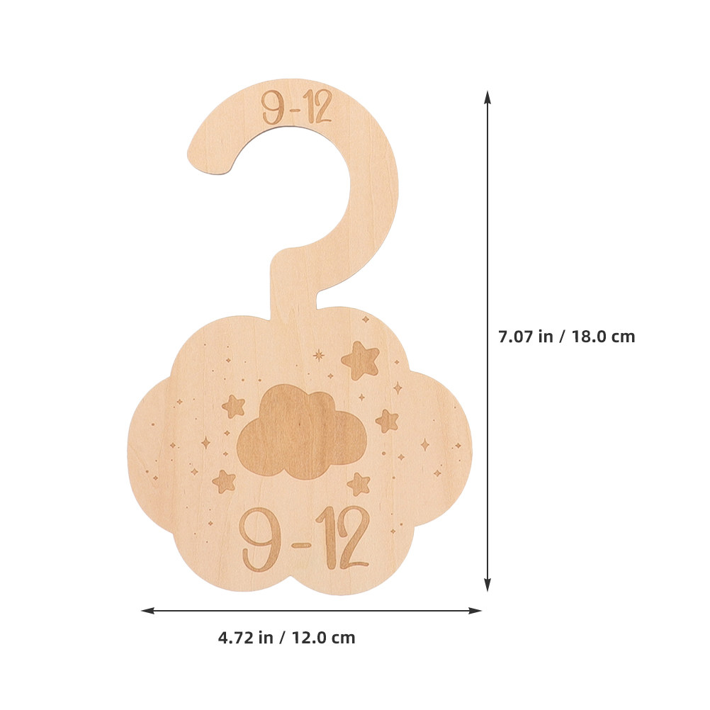 14Pcs Wooden Nursery Clothes D - Baby Nursery Themes ulasan dan harga