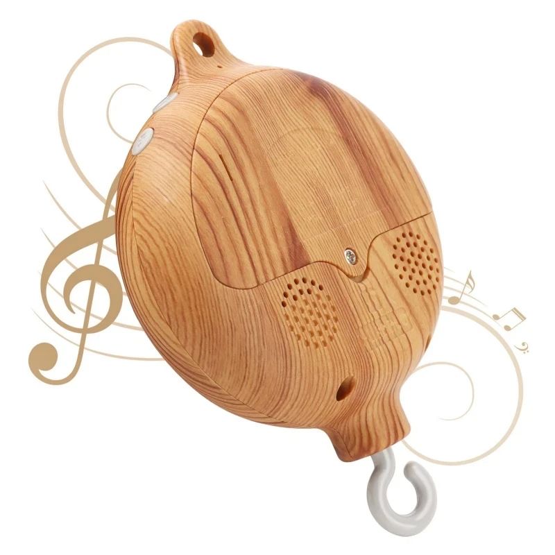Crib Bell Rotary Music Box wit - Baby Nursery Songs ulasan dan harga
