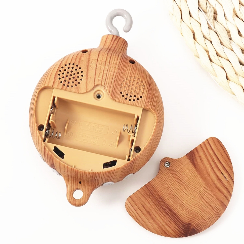 Crib Bell Rotary Music Box wit - Baby Nursery Songs ulasan dan harga