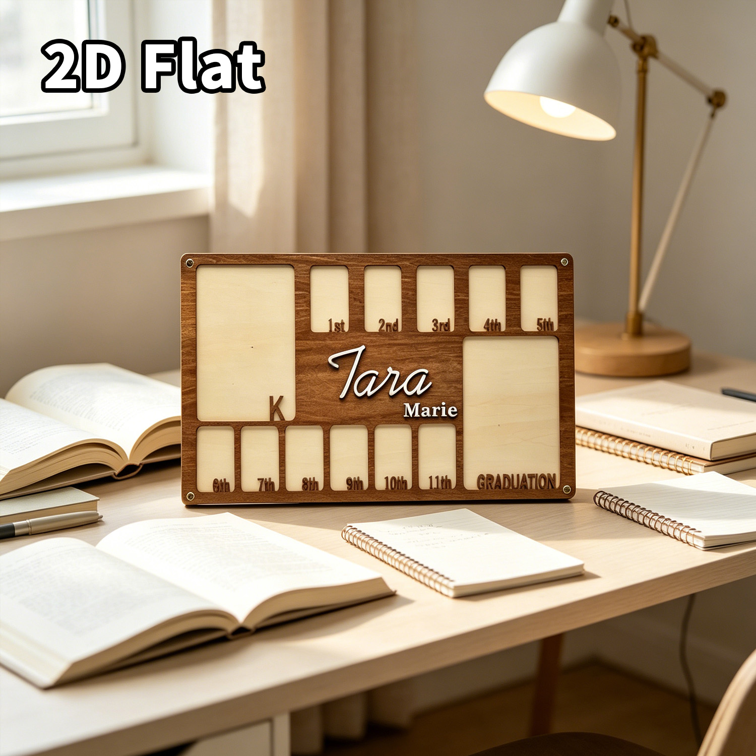 1Pc Custom Grade Photo Frame W - Baby Nursery Office ulasan dan harga