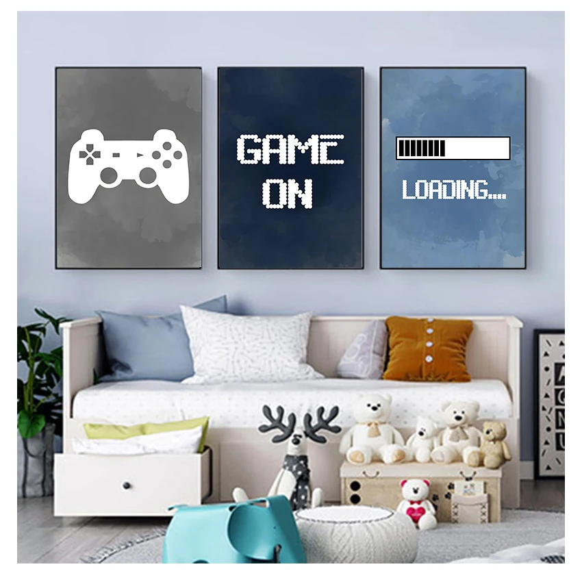 Nursery Boys Wall Decor , Gami - Baby Nursery Wall Art ulasan dan harga