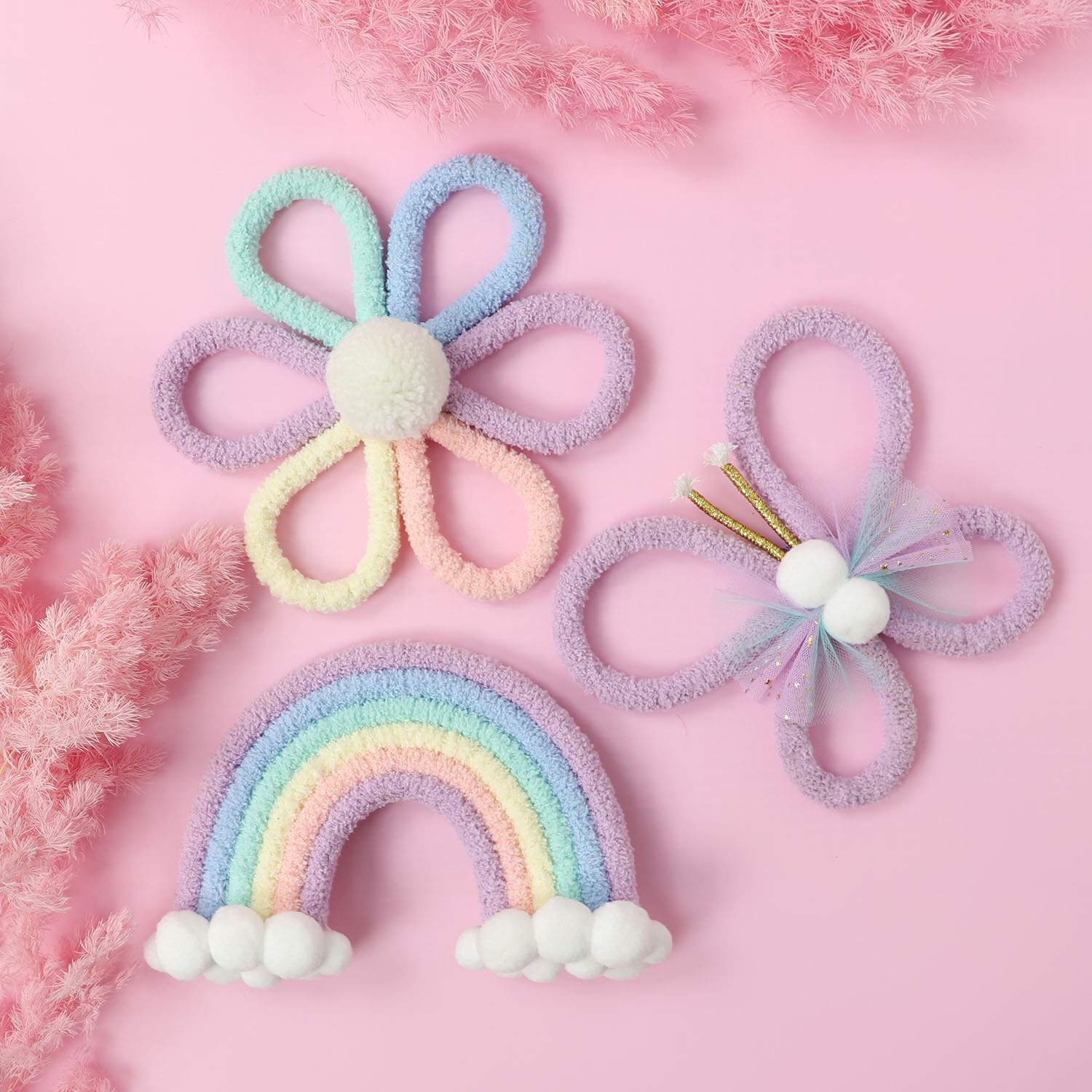 Nordic Rainbow Daisy Flower  B - Baby Nursery Decor Girl ulasan dan harga