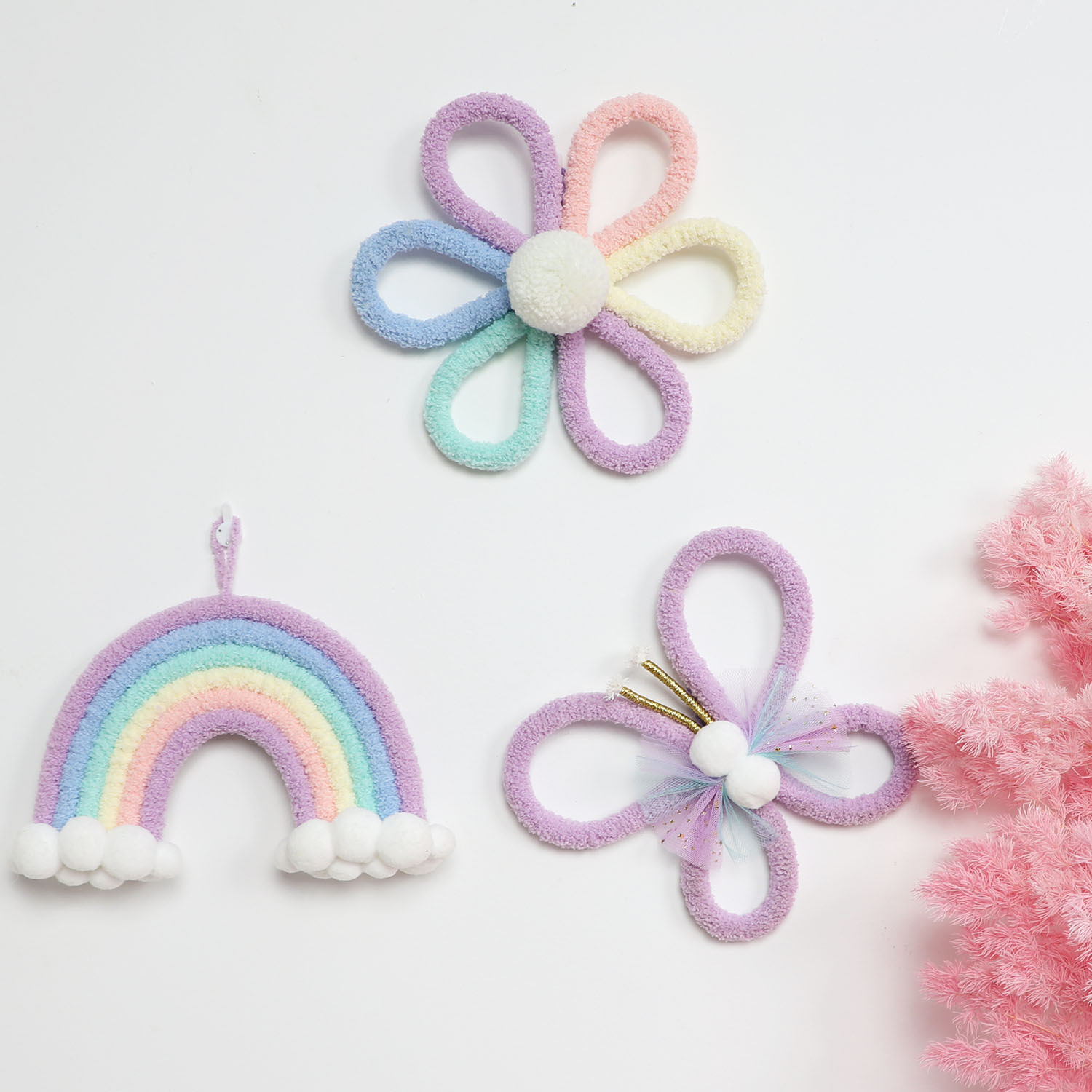 Nordic Rainbow Daisy Flower  B - Baby Nursery Decor Girl ulasan dan harga