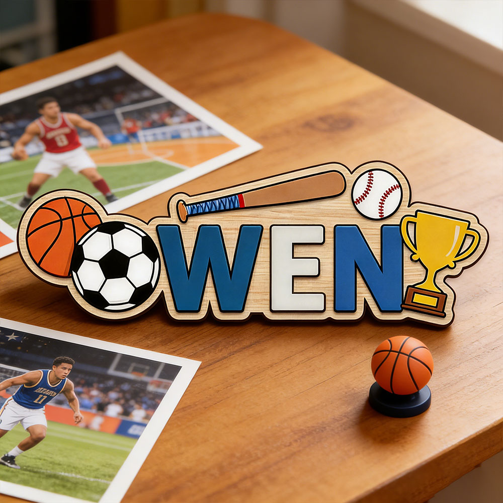 Custom Basketball Soccer Baseb - Baby Nursery Themes ulasan dan harga