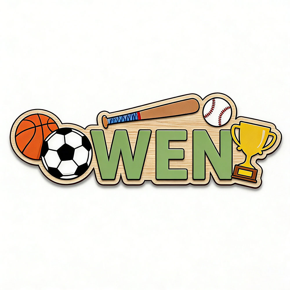 Custom Basketball Soccer Baseb - Baby Nursery Themes ulasan dan harga