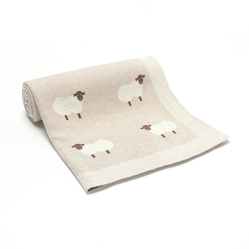Baby Cotton Blankets Knitted N - Baby Girl Nursery Quilt ulasan dan harga