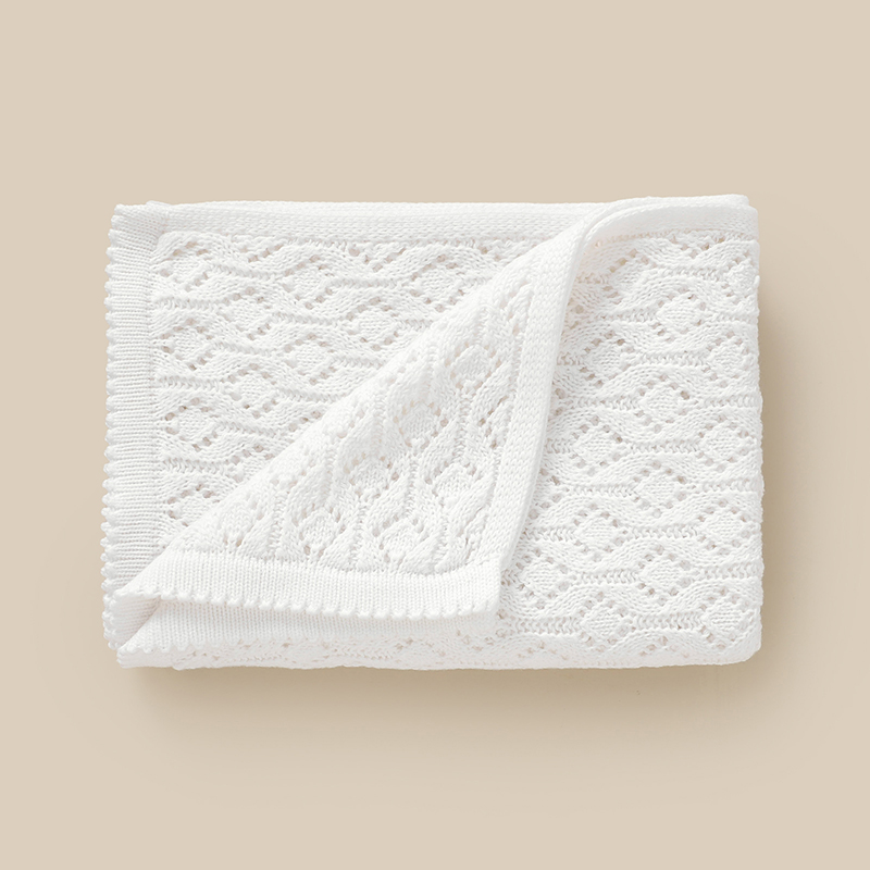 Baby Blankets Knit 90*70cm New - Baby Girl Nursery Quilt ulasan dan harga