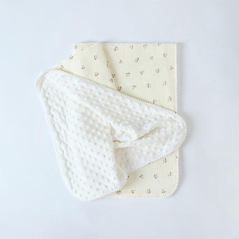 L38E Soft Nursery Blankets Bed - Baby Girl Nursery Quilt ulasan dan harga