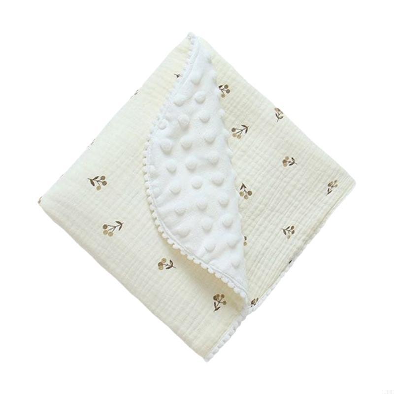 L38E Soft Nursery Blankets Bed - Baby Girl Nursery Quilt ulasan dan harga