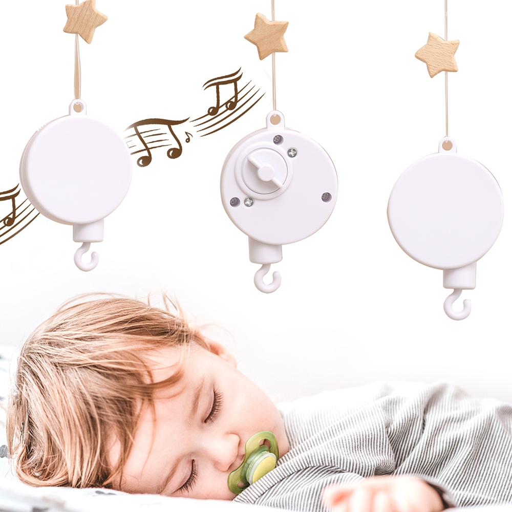 Crib Bell Rotary Music Box wit - Baby Nursery Songs ulasan dan harga