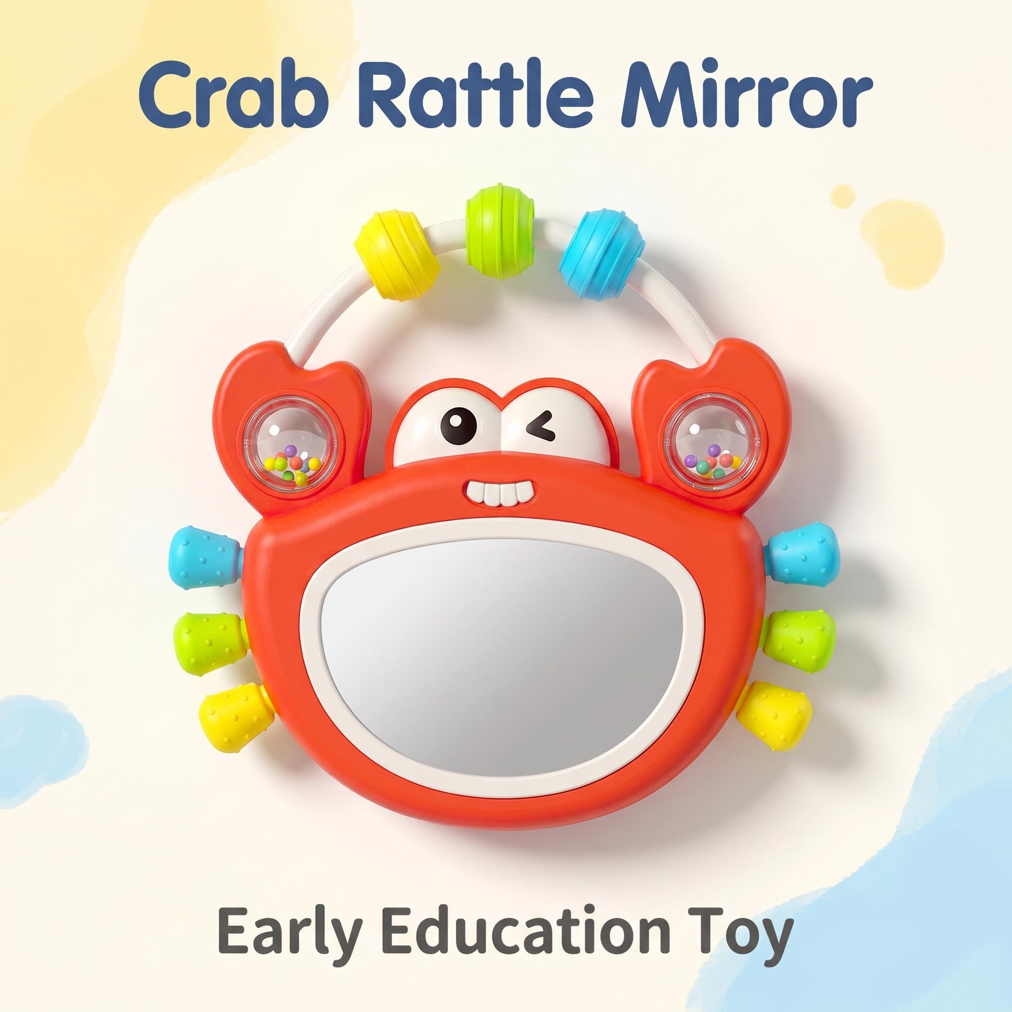 Baby Musical Light Up Mirror R - Baby Nursery Songs ulasan dan harga