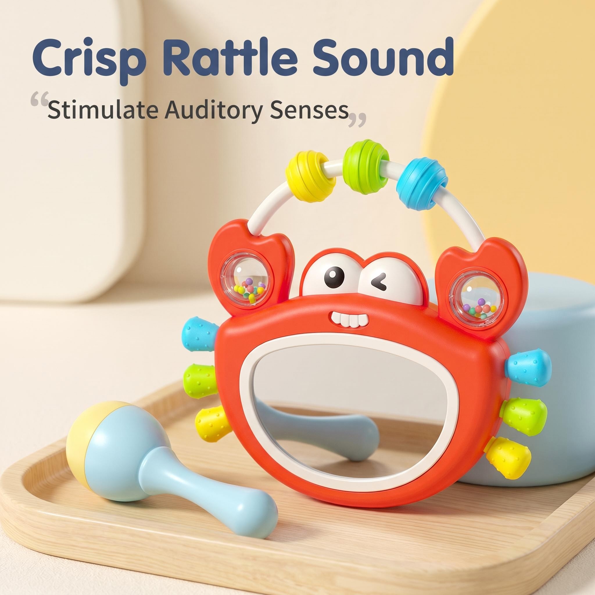 Baby Musical Light Up Mirror R - Baby Nursery Songs ulasan dan harga