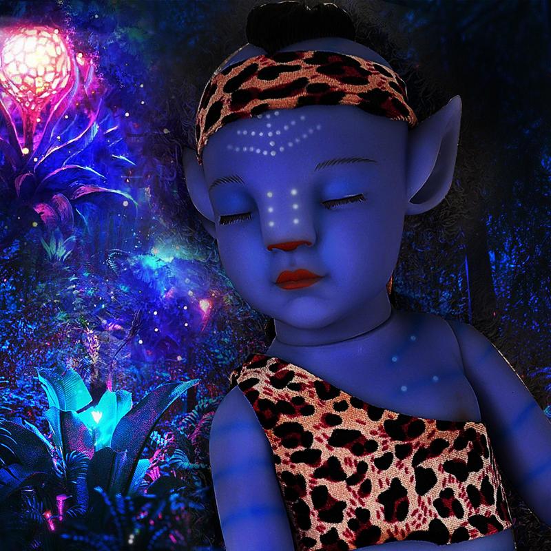 New Luminous Avatar Reborn Dol - Baby Nursery Decor Girl ulasan dan harga