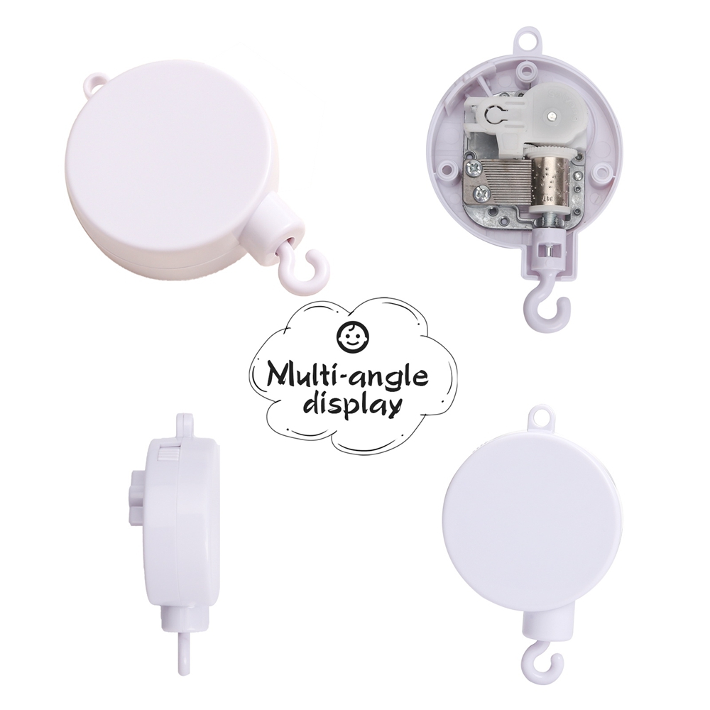 Crib Bell Rotary Music Box wit - Baby Nursery Songs ulasan dan harga