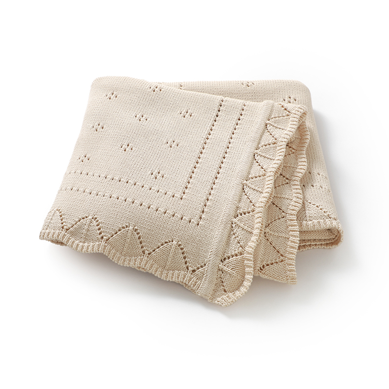 Baby Blankets Cotton Knitted 1 - Baby Girl Nursery Quilt ulasan dan harga