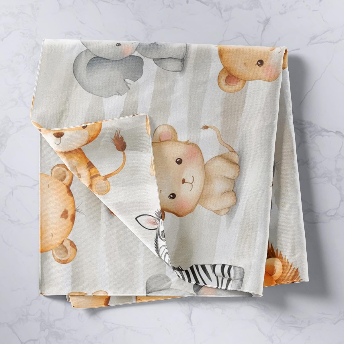Cute Safari Jungle Animals Tap - Baby Nursery Zoo Animals ulasan dan harga