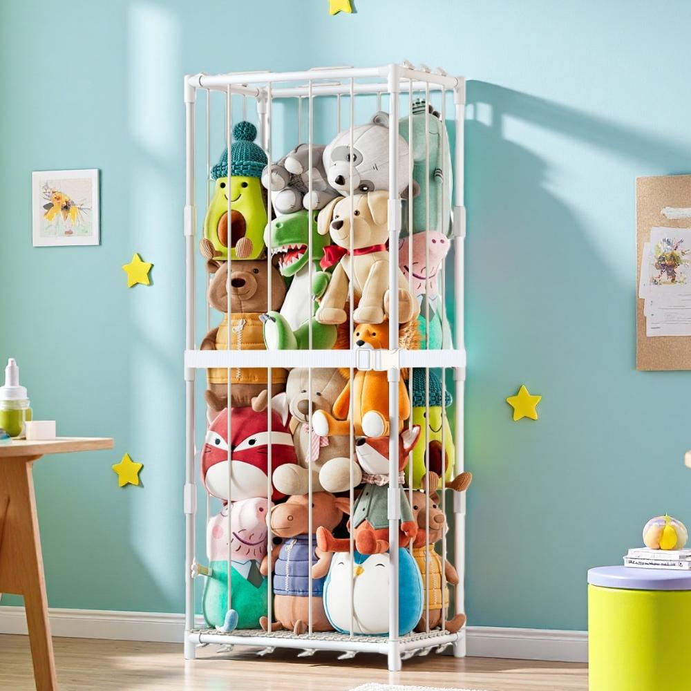 Vertical Stuffed Animal Storag - Baby Nursery Zoo Animals ulasan dan harga