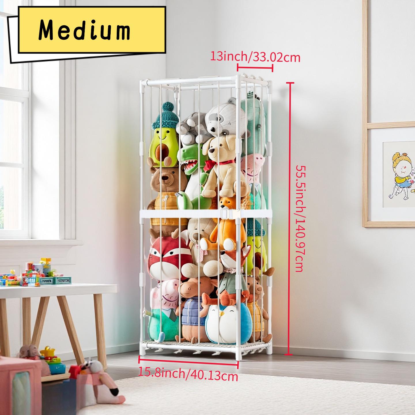 Vertical Stuffed Animal Storag - Baby Nursery Zoo Animals ulasan dan harga
