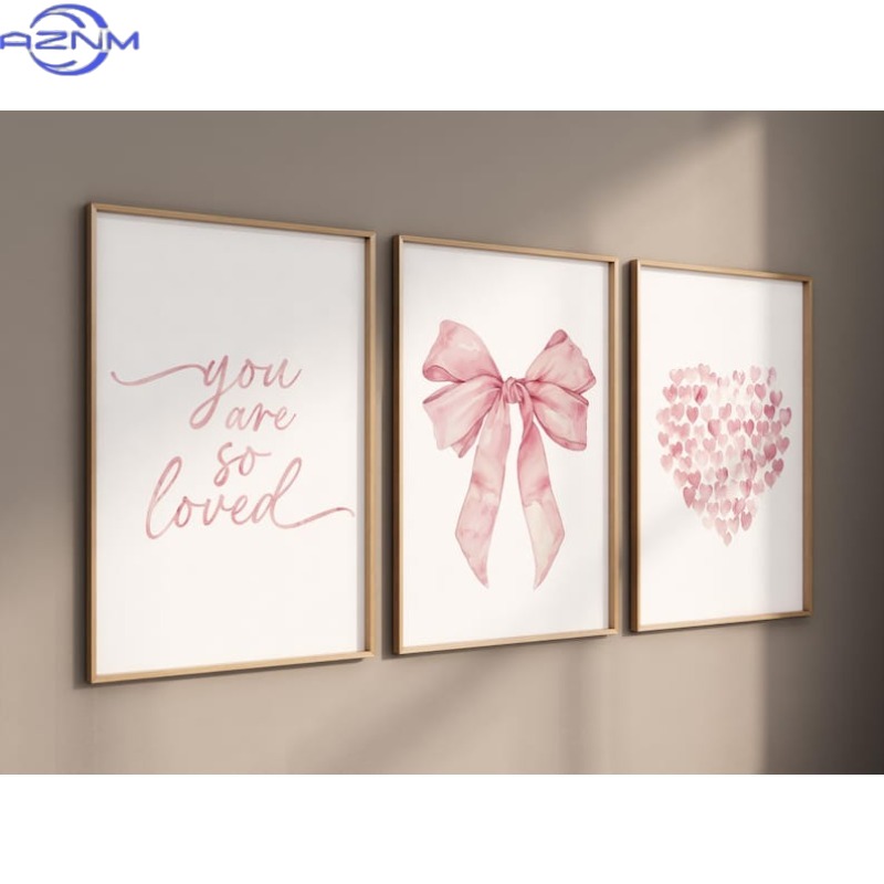 3pcs (Unframed Canvas Posters) - Baby Nursery Wall Art ulasan dan harga