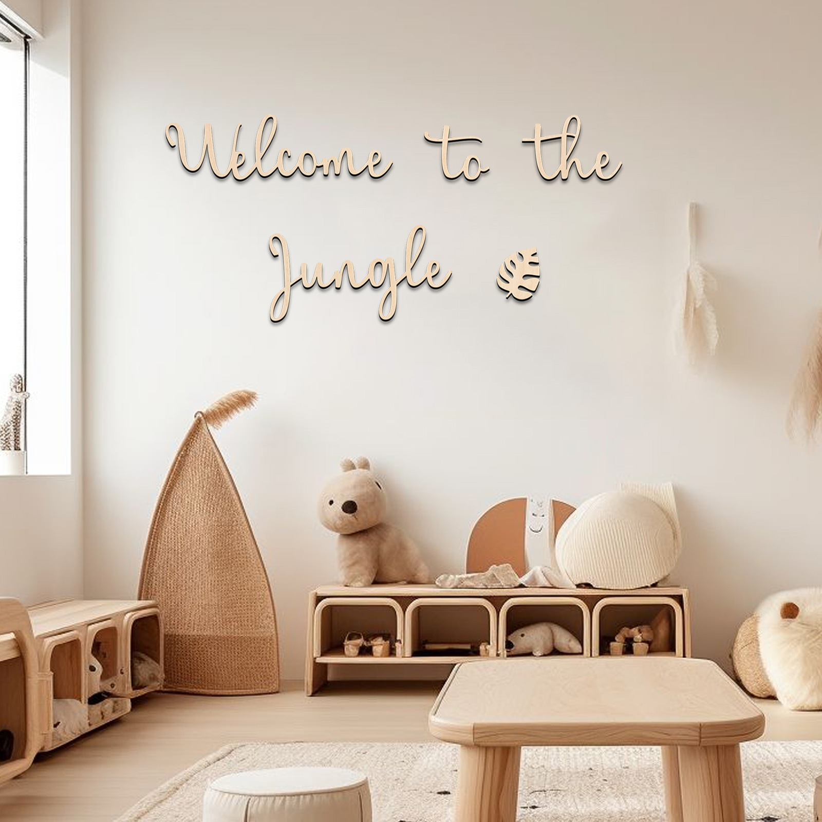 Welcome to the Jungle Wooden S - Baby Nursery Themes ulasan dan harga