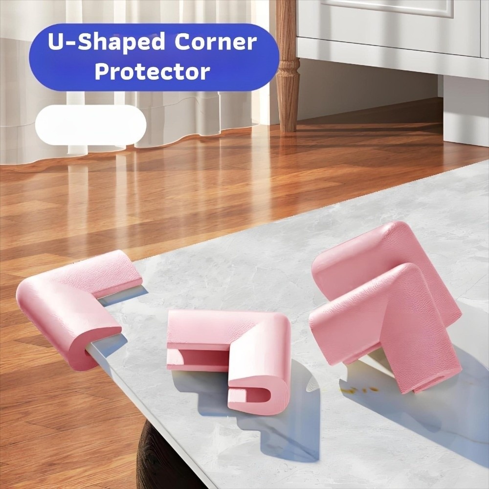 4pcs Safety U Type Foam Corner - Corner Guard Foam ulasan dan harga