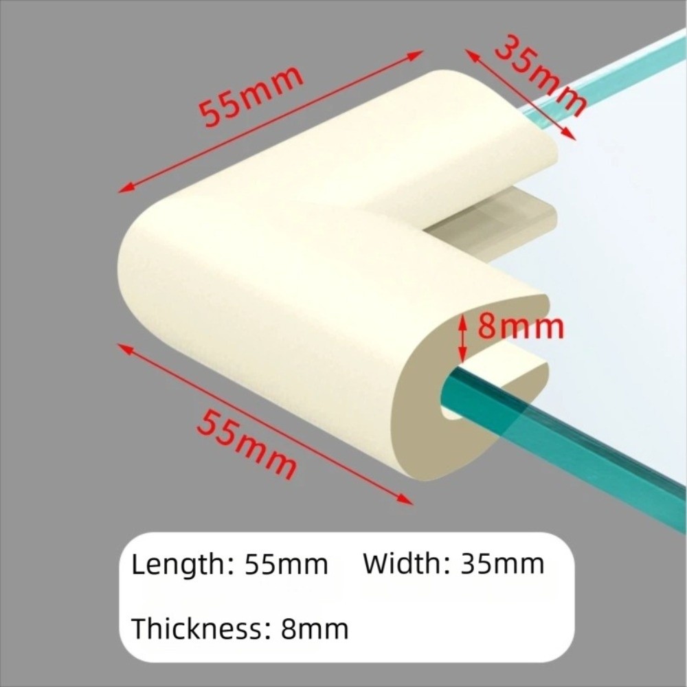 4pcs Safety U Type Foam Corner - Corner Guard Foam ulasan dan harga