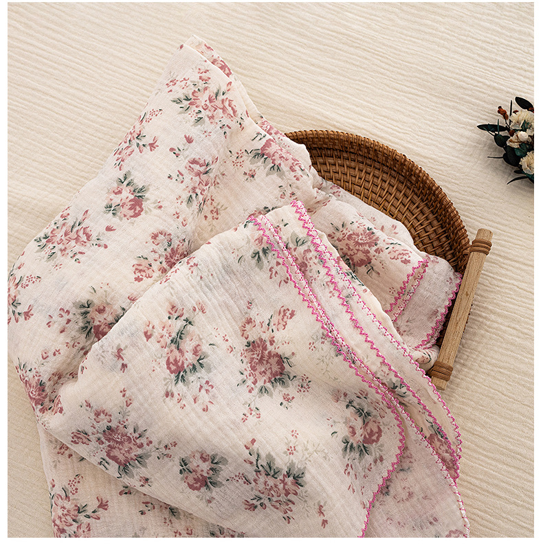 Baby Summer Swaddle Blanket Ne - Baby Girl Nursery Quilt ulasan dan harga