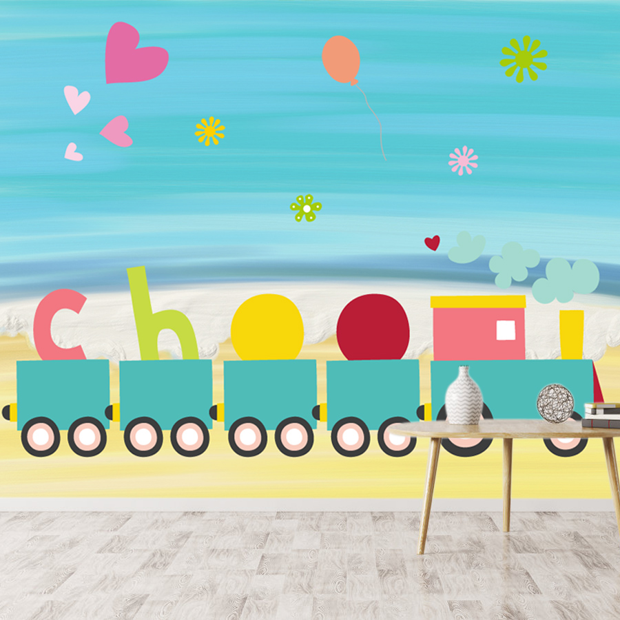 Custom Easy to Apply Peel and  - Baby Nursery Peel And Stick Wallpaper ulasan dan harga