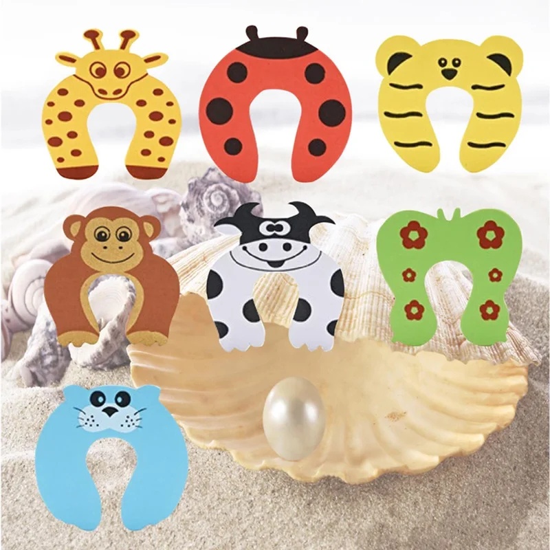 7-42Pcs Cartoon For Baby Finge - Corner Guard Foam ulasan dan harga
