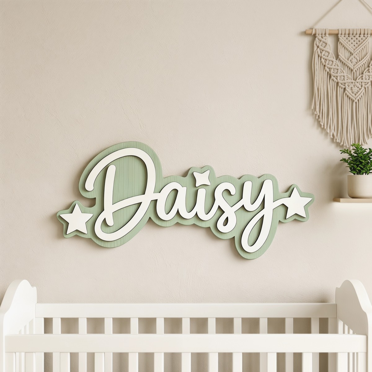 1Pc Custom Star embellishment  - Baby Nursery Office ulasan dan harga
