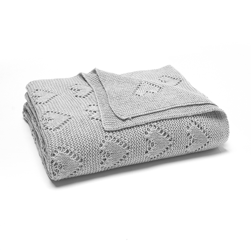 Baby Cotton Blankets Knitted N - Baby Girl Nursery Quilt ulasan dan harga