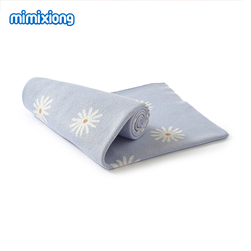 Baby Floral Blankets Knitted A - Baby Girl Nursery Quilt ulasan dan harga